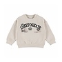 Dirkje boys’ loose-fit jumper, off-white, skate