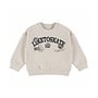 Dirkje Jungen-Sweatshirt, Loose Fit, Off-White, Skate