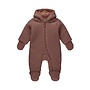 Dirkje meisjes baby teddy snowsuit oudroze capuchon