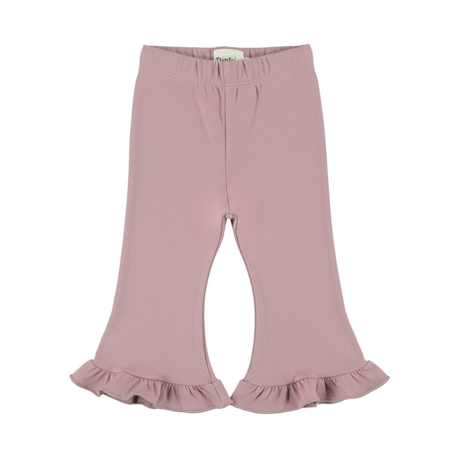Dirkje meisjes broek paars flared ruffles