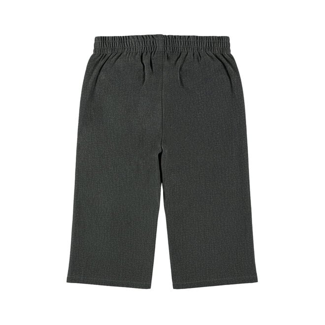 Dirkje girls’ wide-leg trousers, grey, with pockets