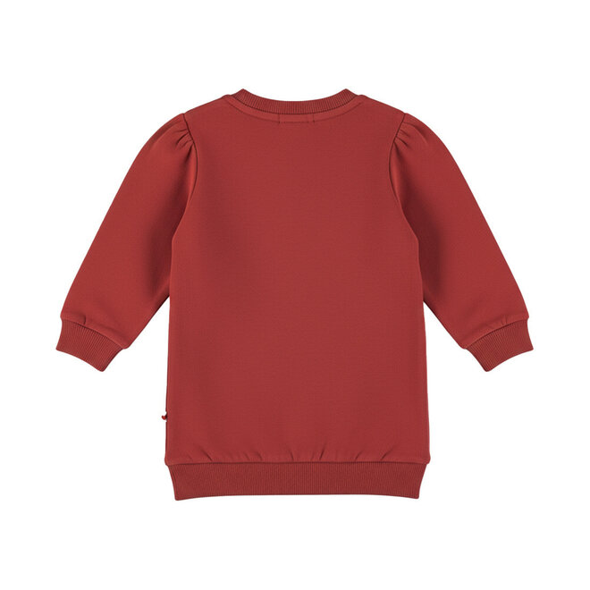 Dirkje girls’ jumper dress, red, lollipop