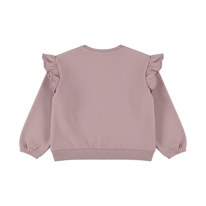 Dirkje meisjes sweater paars bubble tea