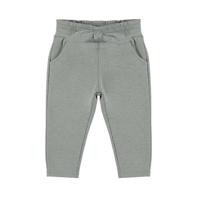 Dirkje meisjes joggingbroek grijs strik