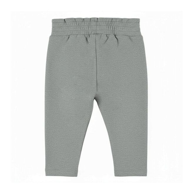 Dirkje Mädchen-Jogginghose in Grau mit Schleife