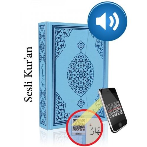Arabische Koran Merve - Babyblauw Maat M Arabische Koran Merve - Babyblauw Maat M