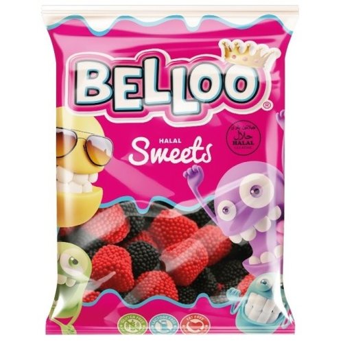 Bello Sweets Framboos- Bello Sweets Zakje