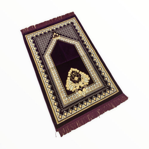 Gebedskleed - Mihrab Motief Bordeaux Gebedskleed - Mihrab Motief Bordeaux