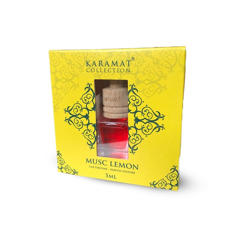 Parfum Voiture Musc Bergamot 5ml - Karamat Collection 