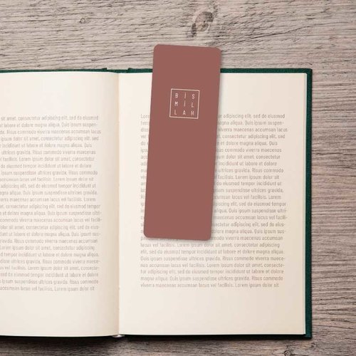MuslimWalk Baha Bismillah - Bladwijzer | Boekenlegger MuslimWalk Baha Bismillah - Bladwijzer | Boekenlegger