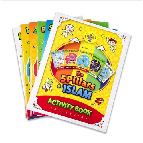 My Salah Mat 5 Pillars Activity Booklet Collection | 5 Islamic Activity Booklets for Kids