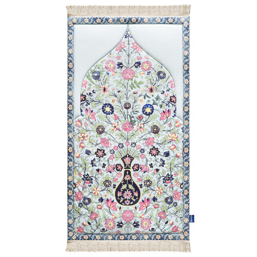 Risipu Moslim gebedskleed, draagbare gebedsmat voor biddende mannen, vrouwen en kinderen, gebedsset, gebedskleden, islam, Eid Ramadan cadeau, zacht en luxe (QS