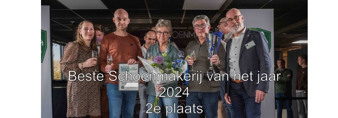 Beste schoenmakerij van het jaar 2024 2e plaats