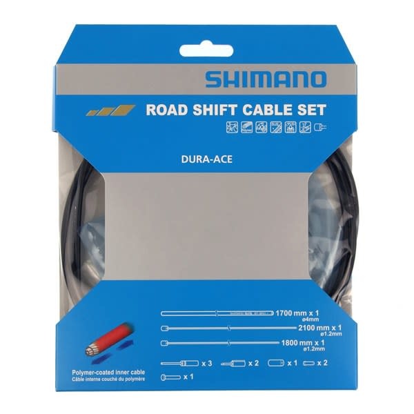 London Bicycle Shimano Gear Cable Set DuraAce 9000 Bk The