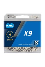 KMC Chain 9 Speed X9 Silver/Grey