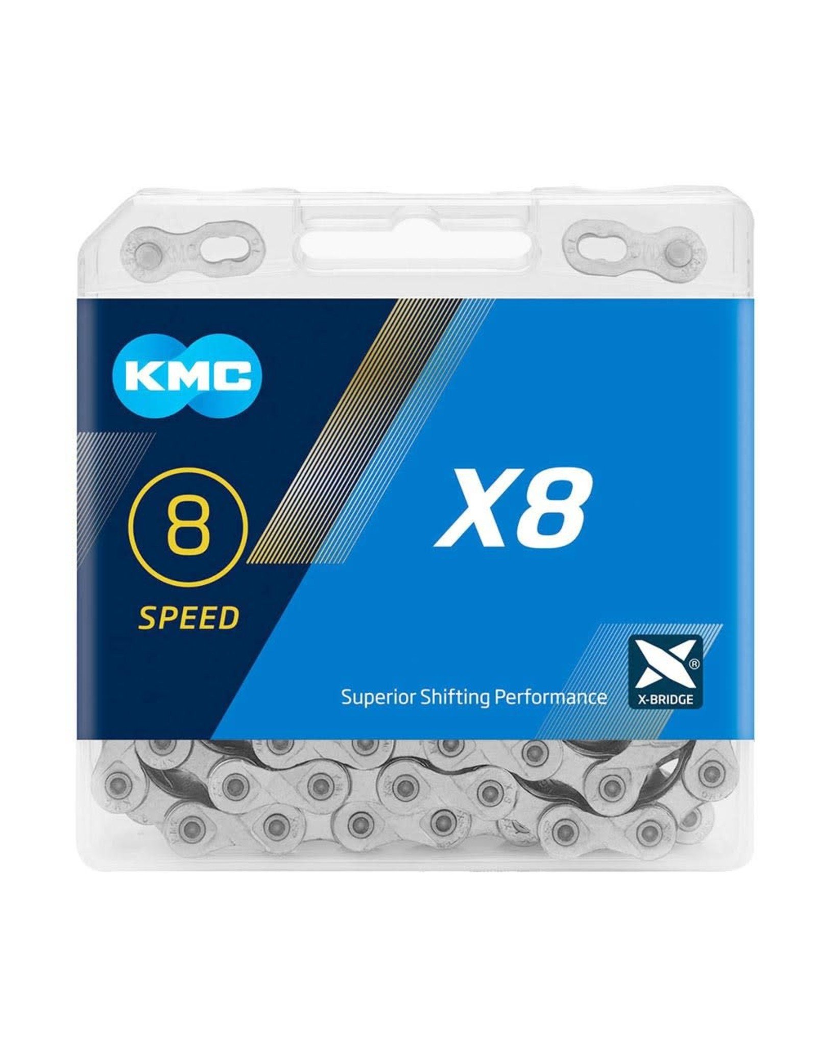 KMC Chain 8 Speed X8 Silver