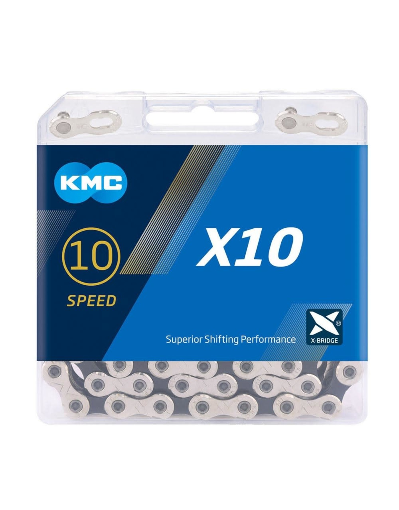 KMC Chain X10 Chain Silver/Black114L