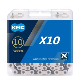 KMC Chain X10 Chain Silver/Black114L