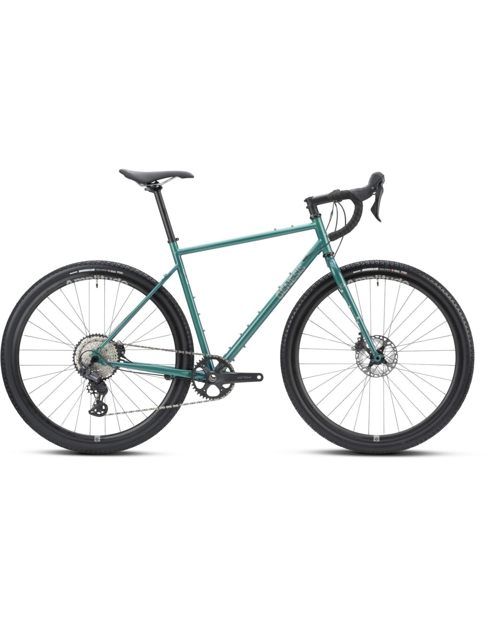 Genesis Croix De Fer 40 Flat Bar Adventure Bike Sterling Gloss