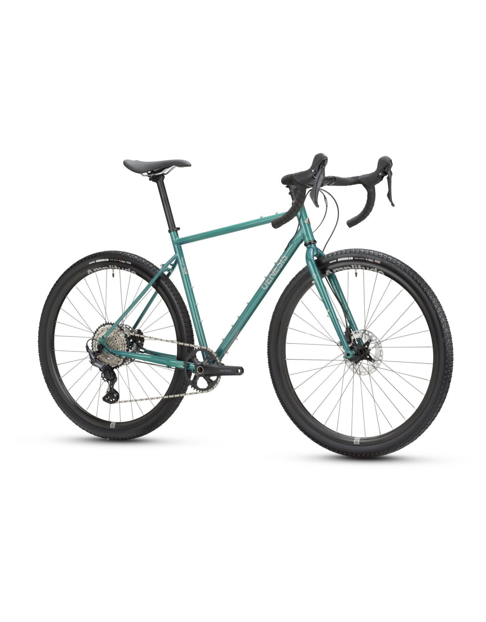 Genesis Croix De Fer 40 Flat Bar Adventure Bike Sterling Gloss