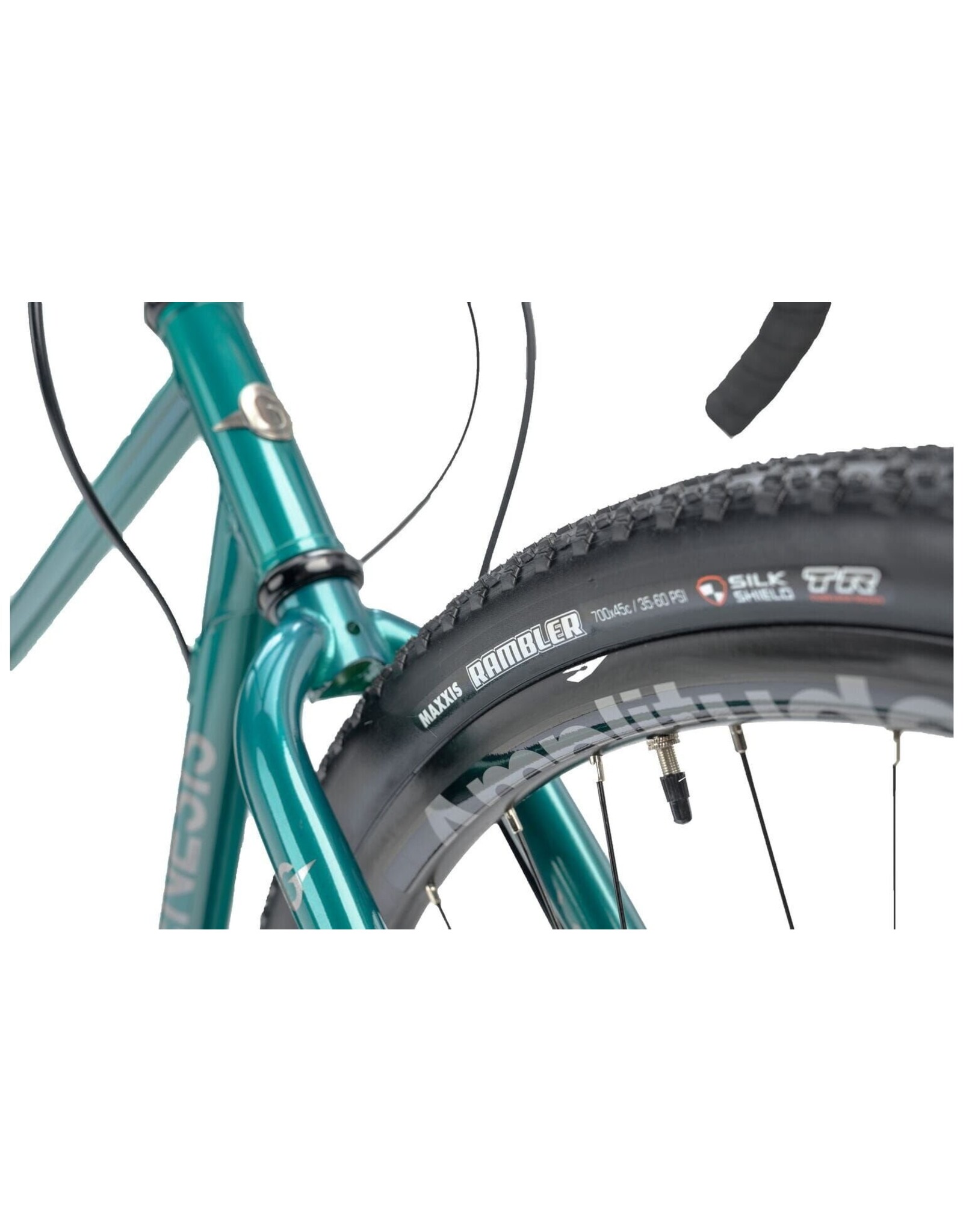 Genesis Croix De Fer 40 Flat Bar Adventure Bike Sterling Gloss