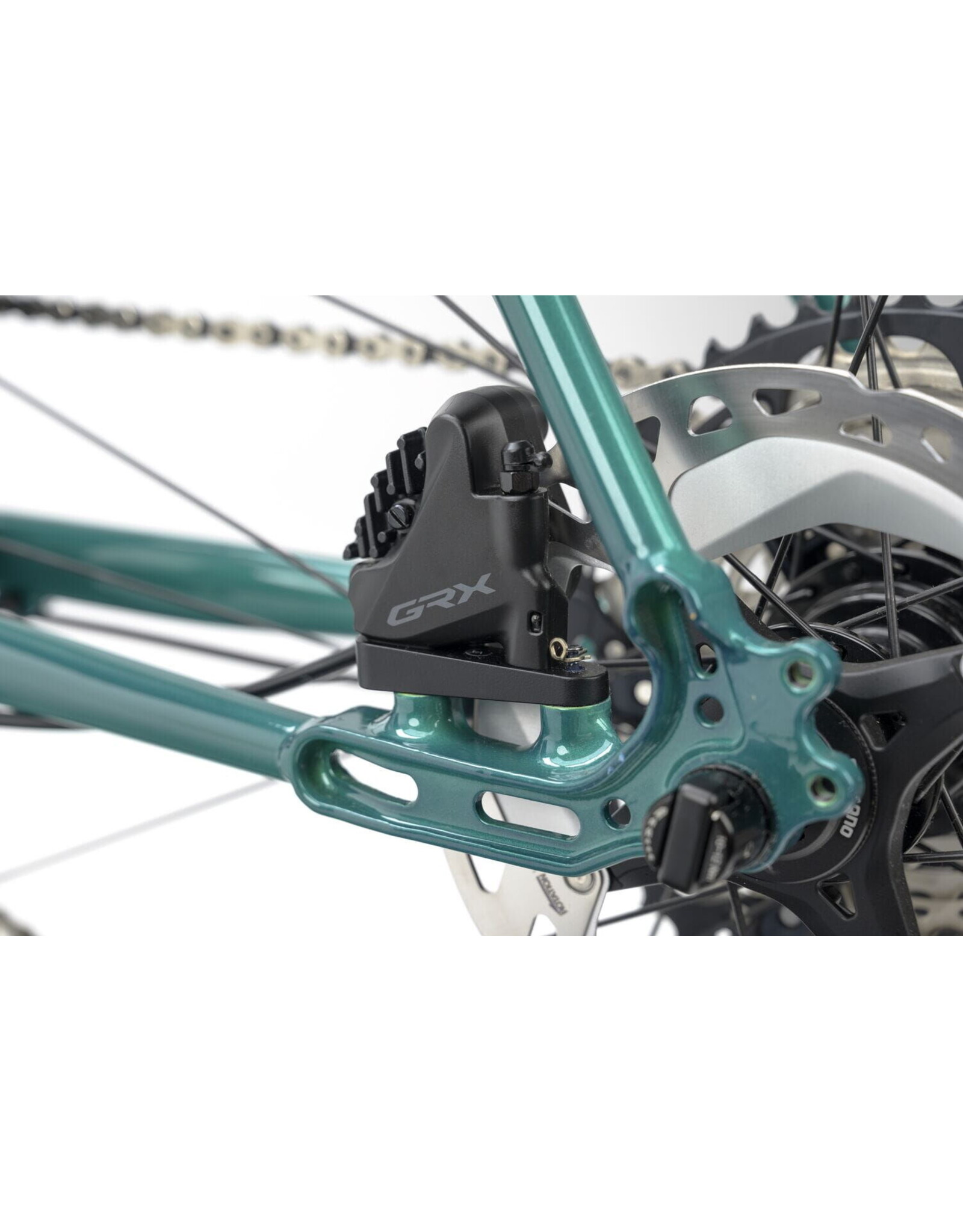 Genesis Croix De Fer 40 Flat Bar Adventure Bike Sterling Gloss