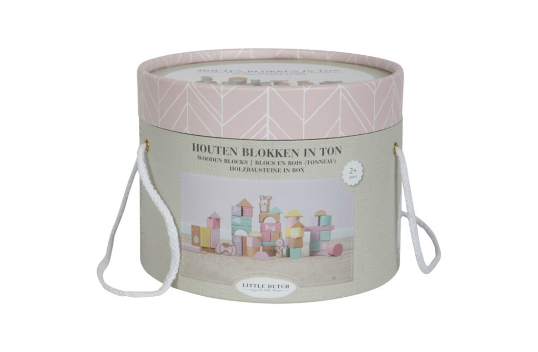 Blokken in ton Adventure pink