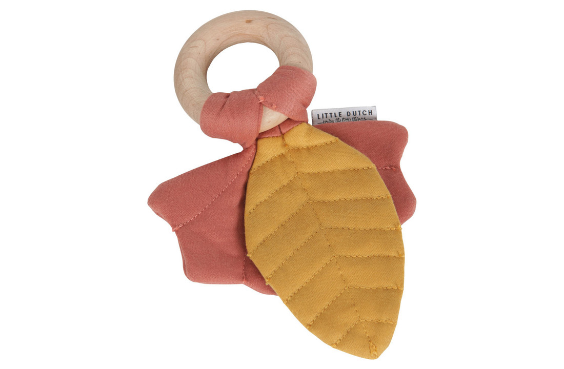 Knisperspeeltje blaadjes rood