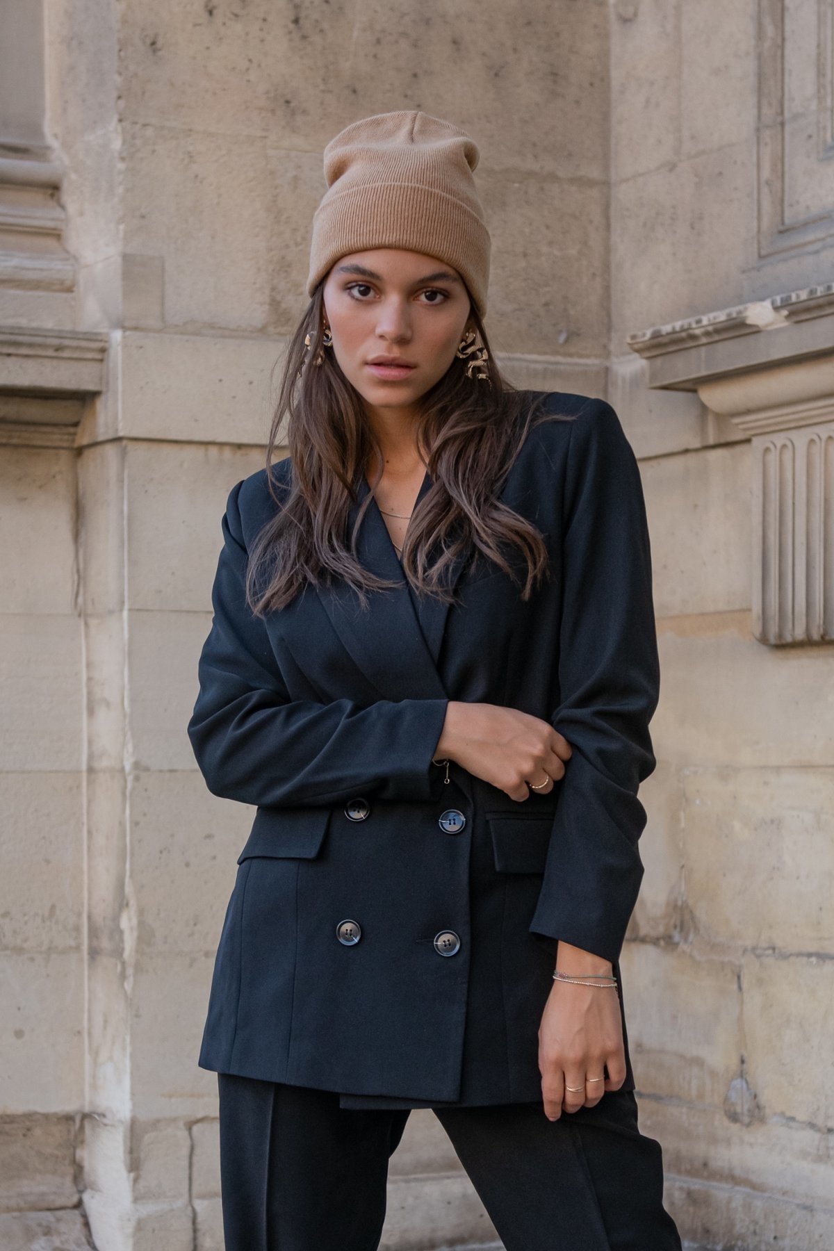 Rikki Oversized Blazer Black