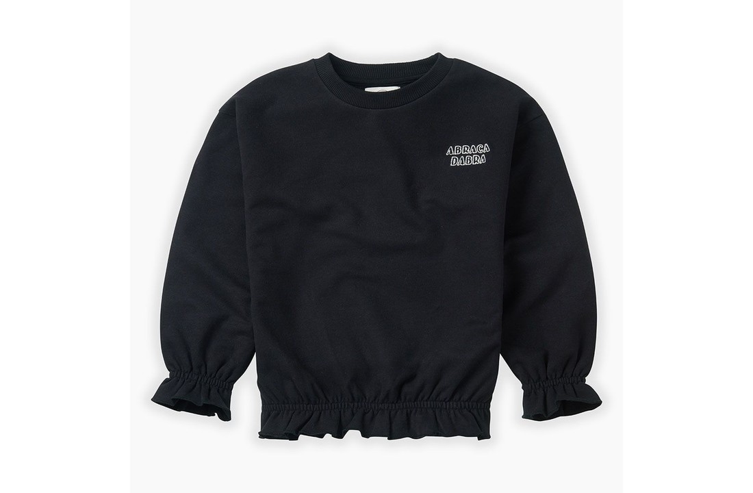 Sweatshirt ruffle