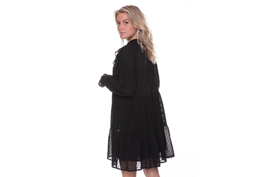 Avery Mini Tape dress black