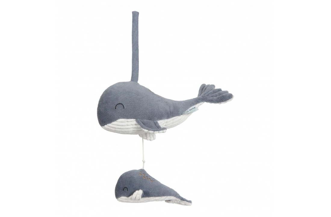 Little Dutch Muziekdoosje Walvis Ocean blue