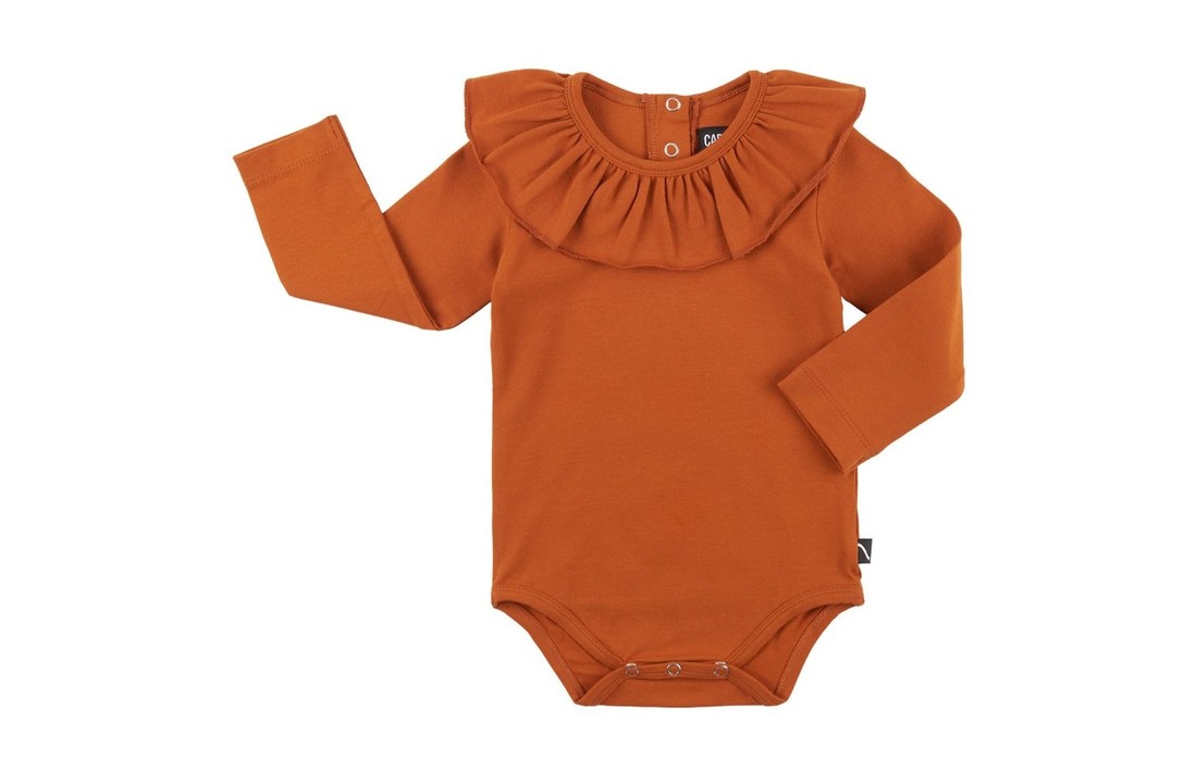 CarlijnQ Basics - bodysuit big collar