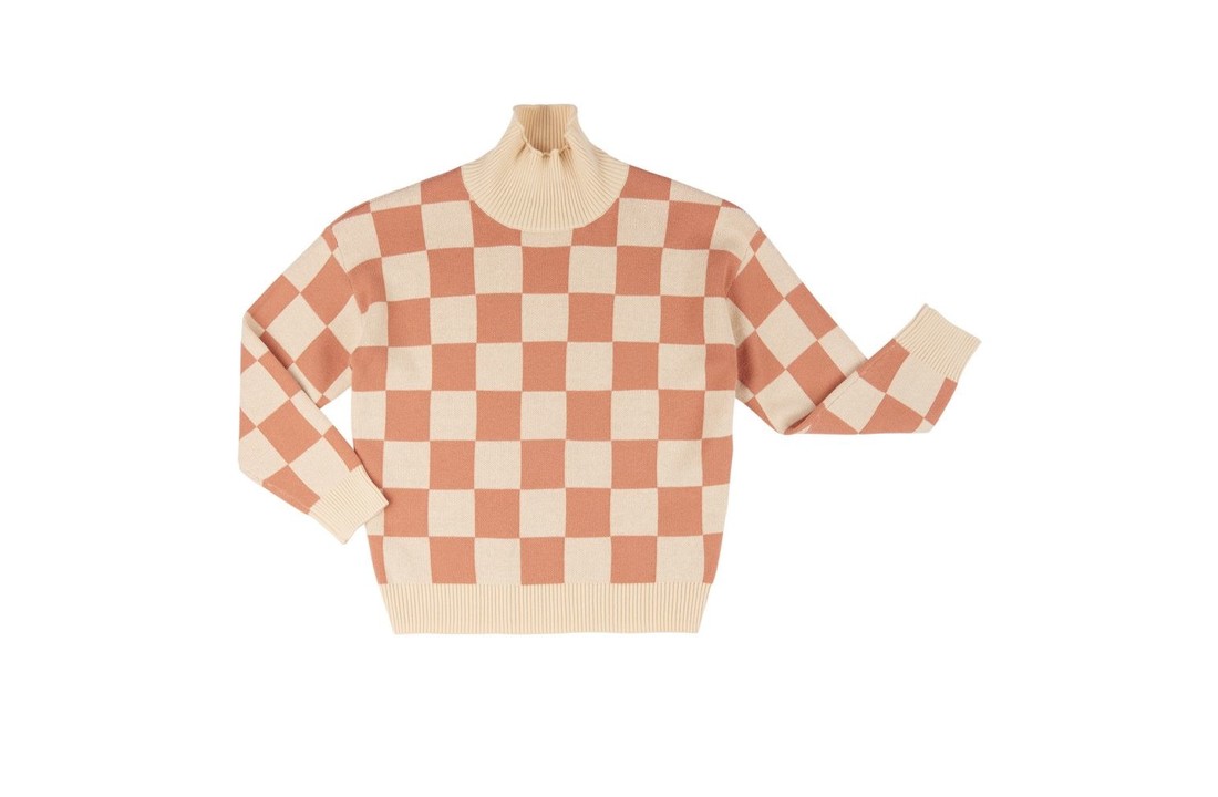CarlijnQ Basic knits - checkers sweater