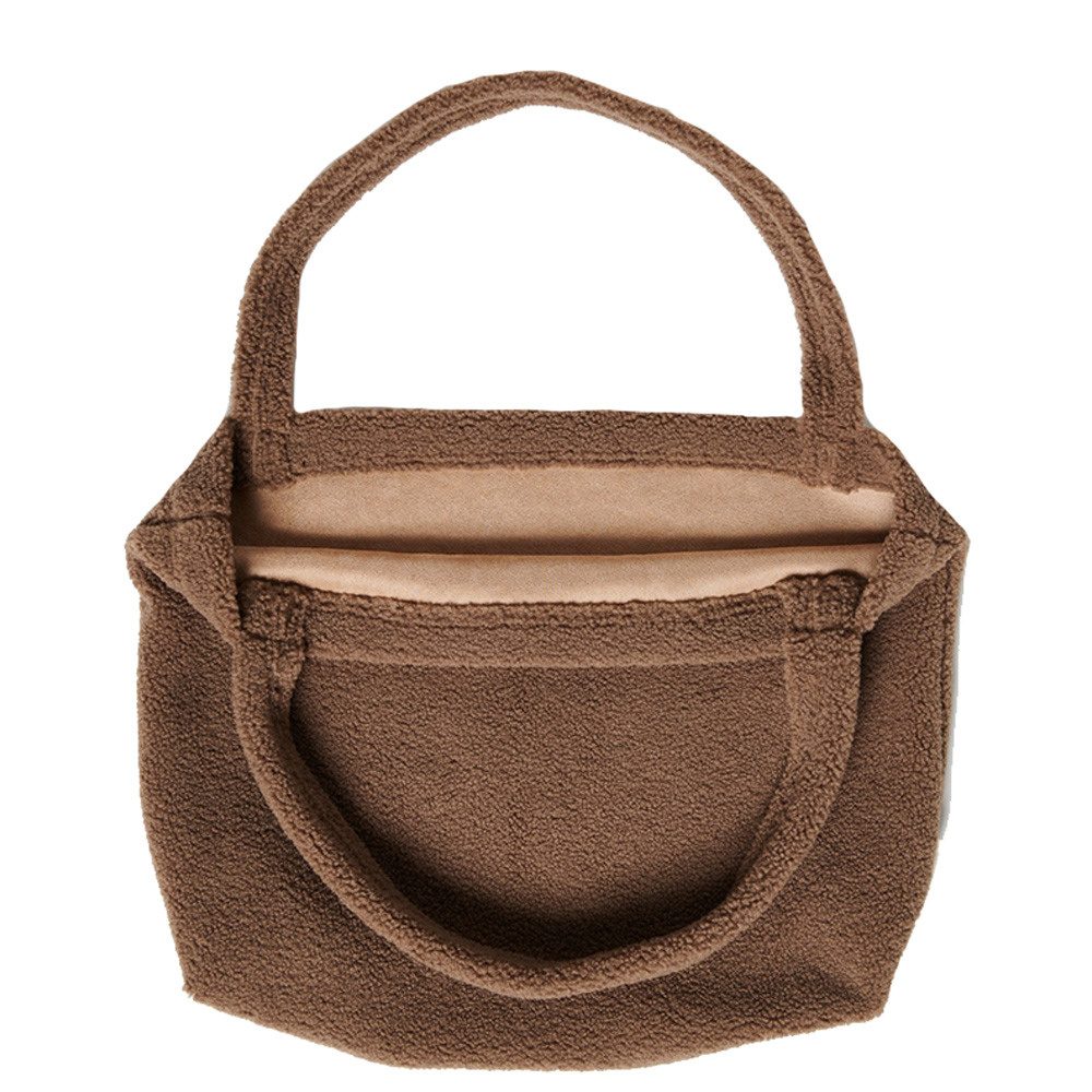 Studio Noos Brown Chunky Teddy Mom Bag