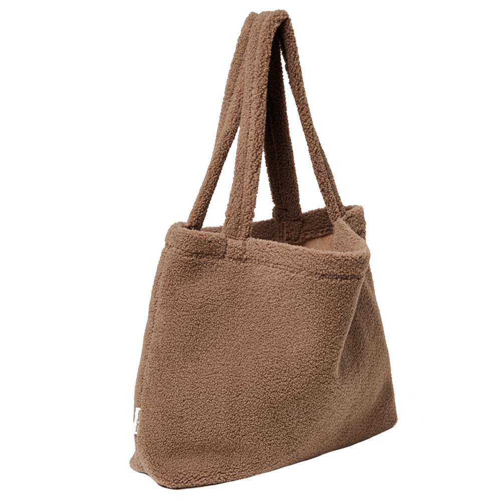 Studio Noos Brown Chunky Teddy Mom Bag