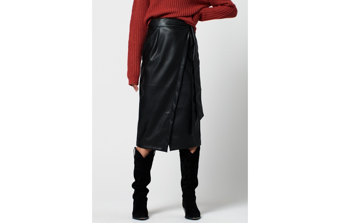 Petra PU Skirt
