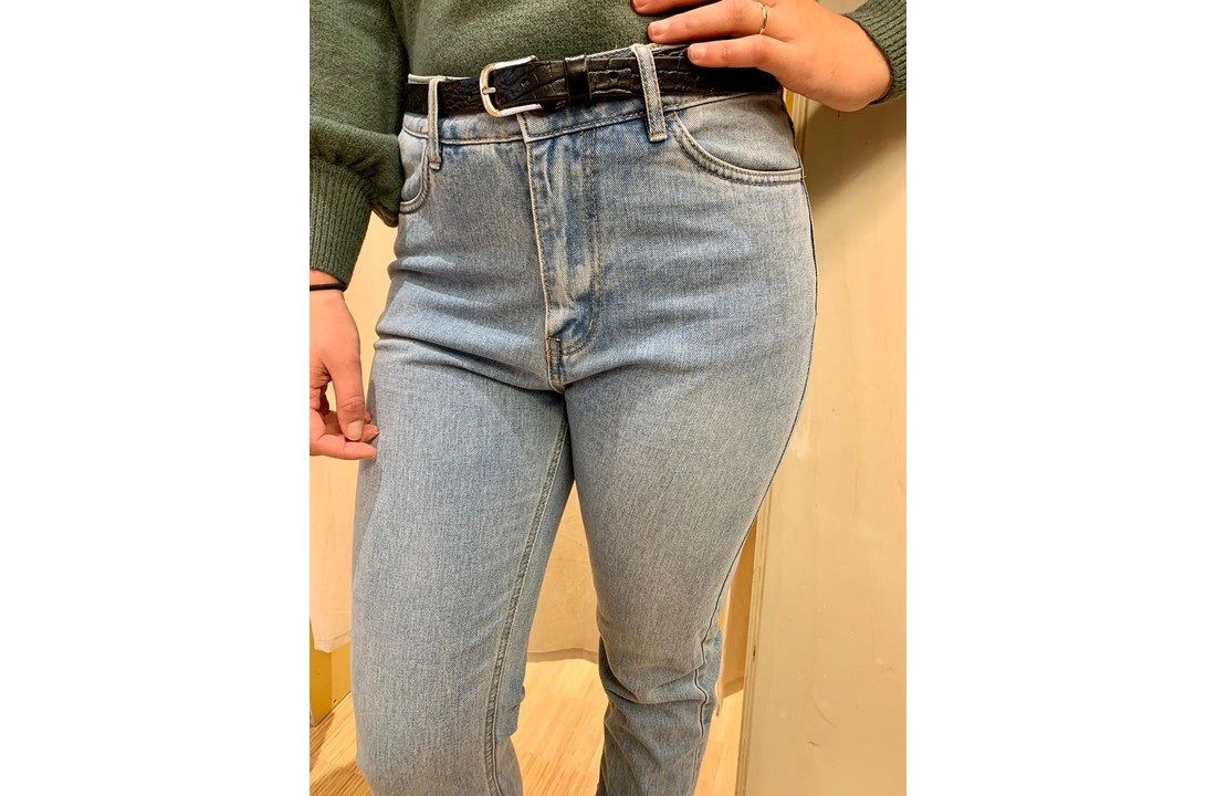 Ina Straight Jeans Light Blue