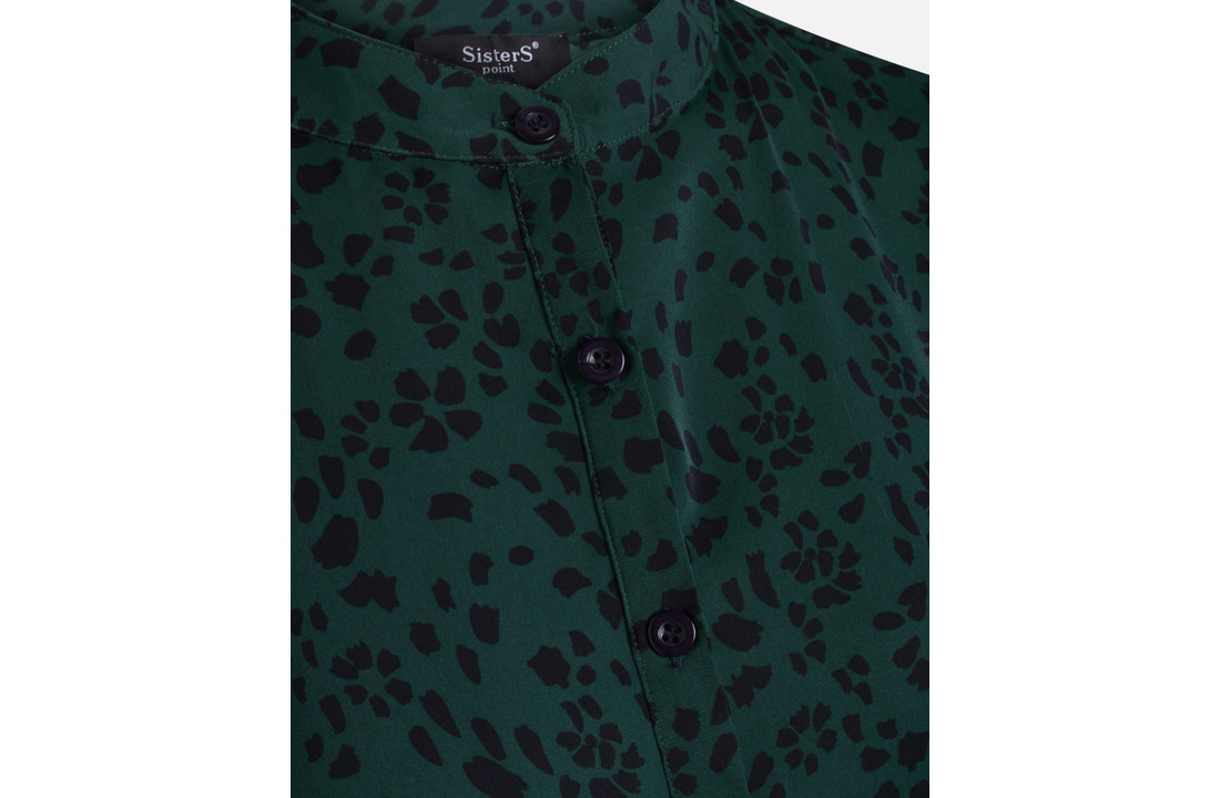 SP Pine Green Navy Dress