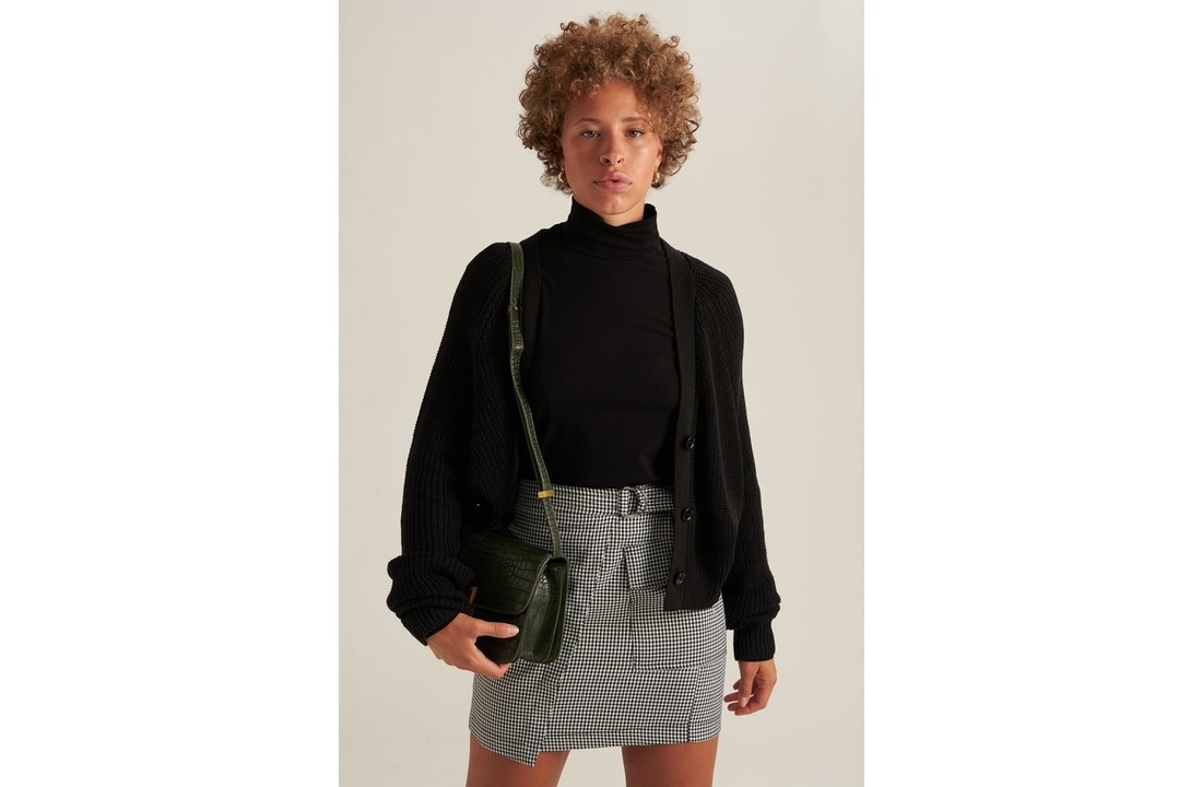 40742b Cardigan Schwarz