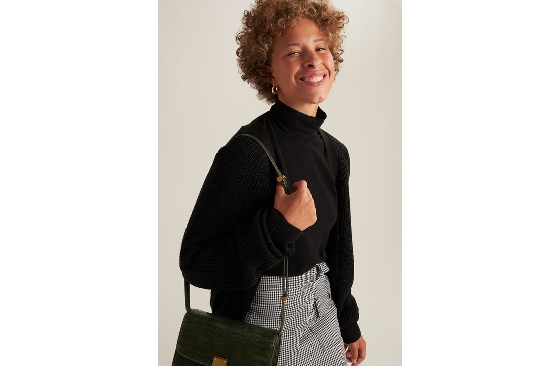 40742b Cardigan Schwarz