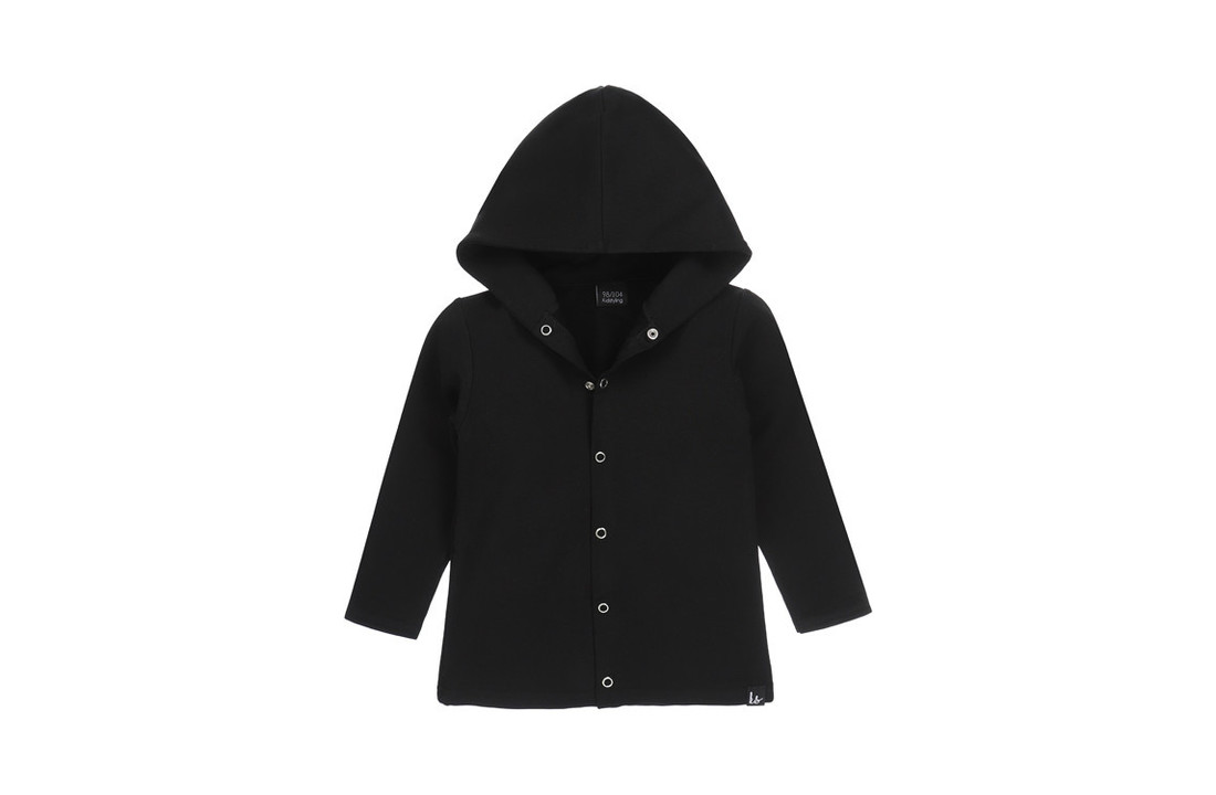 Capuchon Vest zwart