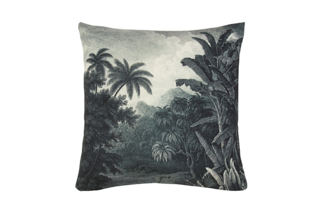 Printed cushion jungle