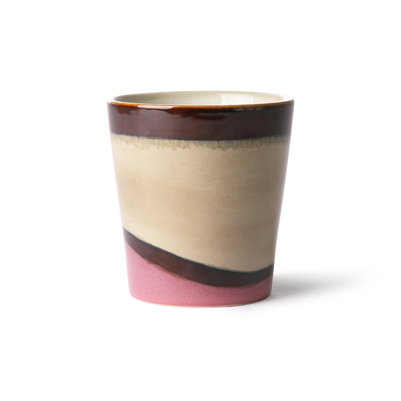 Ceramic 70's mug: Dunes