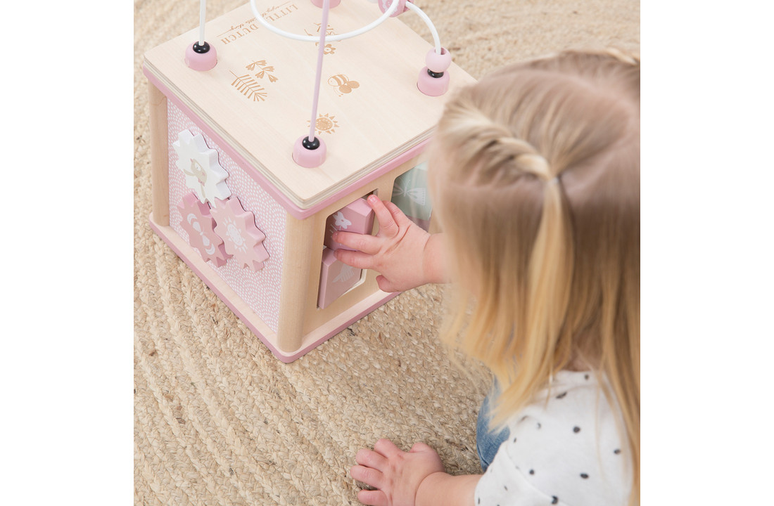Activiteitenkubus adventure Pink