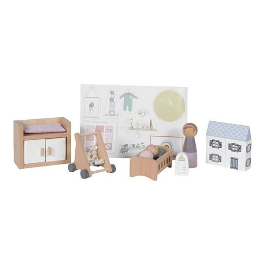 Poppenhuis speelset Babykamer