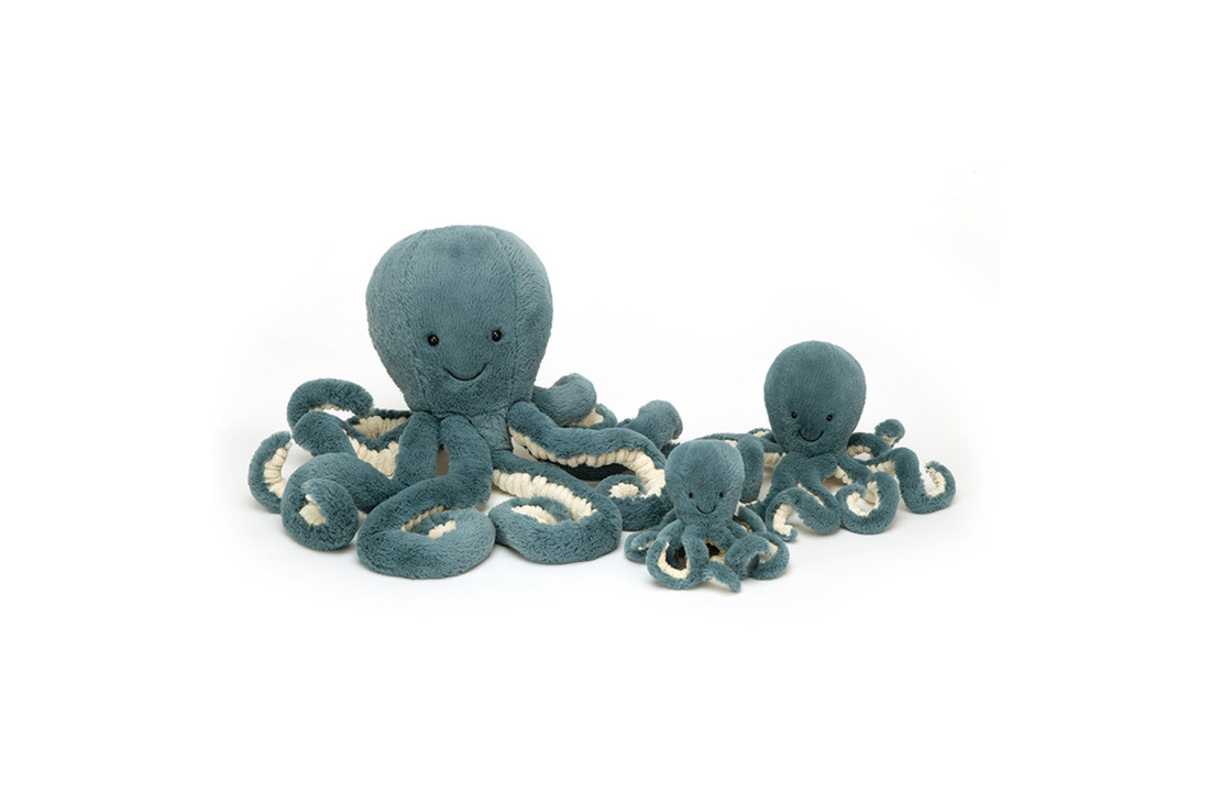 Odell Octopus L Blauw