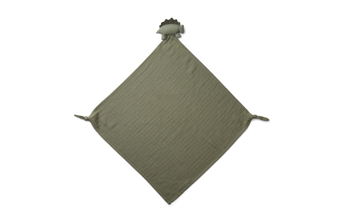 Robbie multi muslin cloth dino green