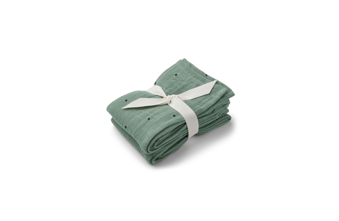 Lewis muslin cloth 2 pack peppermint