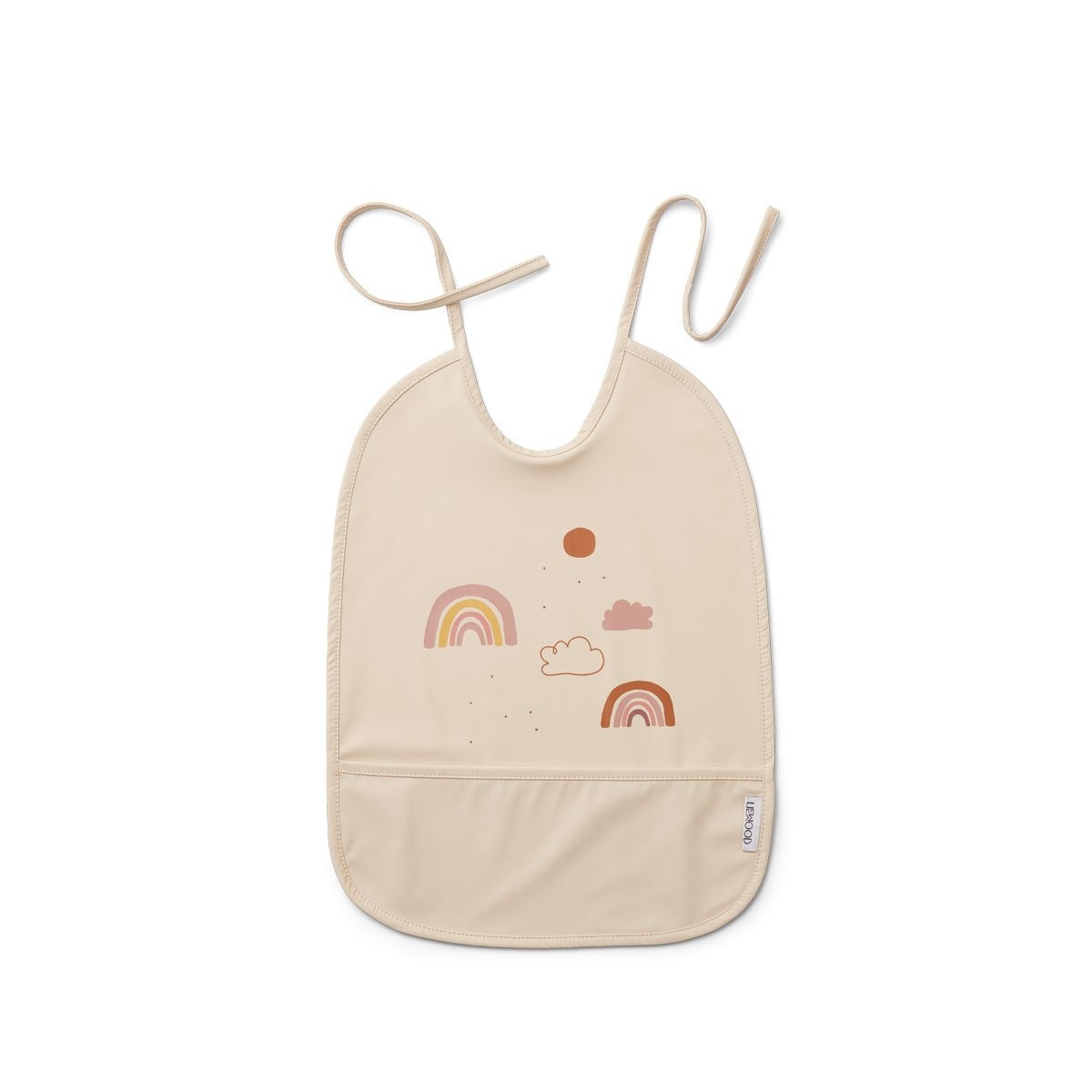 Lai bib print 2 pack rainbow